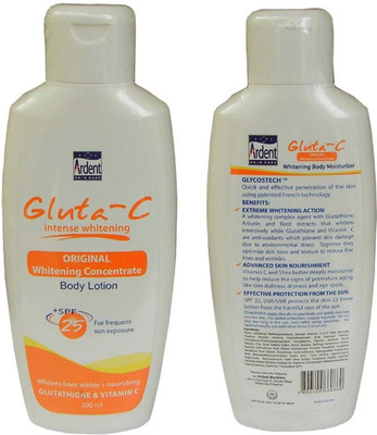 

Gluta-C Intense Whitening Herbal Body Lotion with SPF25(300 ml)