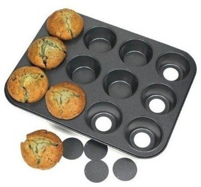 Skywalk 12 - Cup Cupcake/Muffin Mould(Pack of 1)