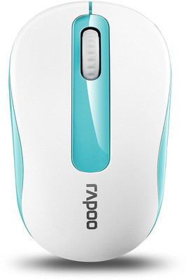 

Rapoo M10 2.4G Nano Receiver Wireless Optical Mouse(Bluetooth, USB, Sky Blue)