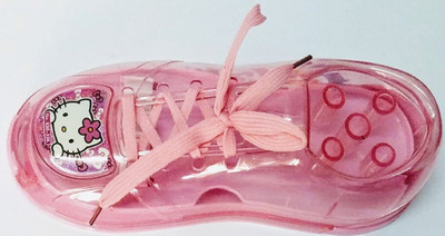 

Must Visit 2 SHOE SHAPE Art Plastic Pencil Boxes(Set of 2, Pink, Blue, Yellow)