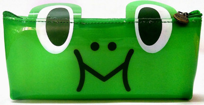 

Must Visit 1 PRINTED Art Plastic Pencil Box(Set of 1, Green, Yellow, Brown)