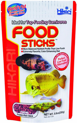 

Hikari Food Sticks 250g | World's 1st Sponge-Like Floating Stick 250 g Dry Fish Food