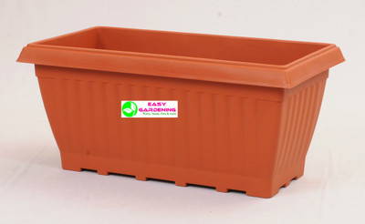 

Easy Gardening Size 4 Rectangle Plant Container Set(Pack of 3, Plastic)
