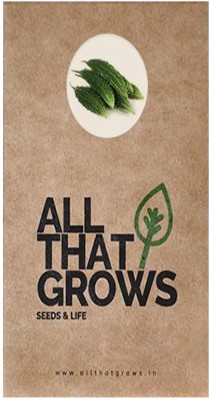 AllThatGrows Bitter Gourd Seeds, Karela Seeds, Bitter Melon Squash Balsam Pear Pack of 20 Seeds Seed(20 per packet)