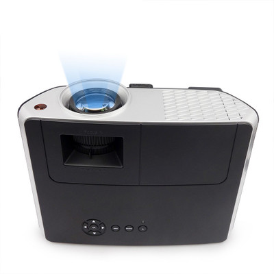 

WOXAN WX-07 2000 lm LED Corded Portable Projector(Brown)