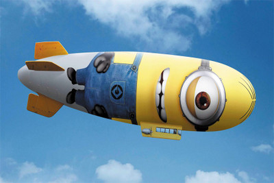 minions-rocket poster Poster Paper Print(18 inch X 12 inch, Rolled)