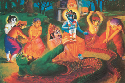 

Krishna poster3 Poster Paper Print(18 inch X 12 inch, Rolled)