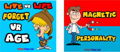 

LIVEURLIFE MAGNETIC PERSONALITY Paper Print(12 inch X 12 inch, Rolled)