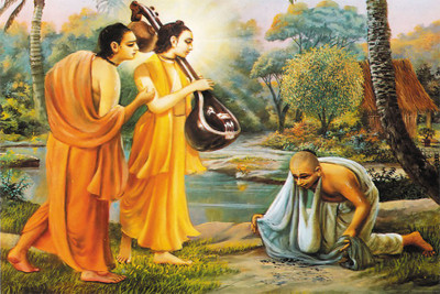 

Narada-MuniParvata-Muni-And-Naradas Poster Paper Print(18 inch X 12 inch, Rolled)
