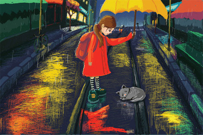 

silly cat Poster Paper Print(18 inch X 12 inch, Rolled)