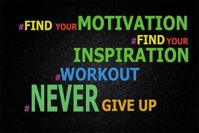 

find your motivotion poster Poster Paper Print(18 inch X 12 inch, Rolled)