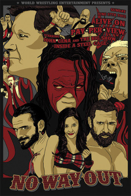 

no way out vintag Poster Paper Print(18 inch X 12 inch, Rolled)