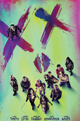 

suicide squad face maxi. Poster Paper Print(18 inch X 12 inch, Rolled)