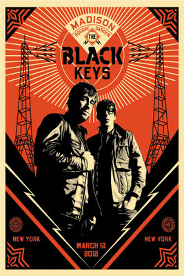 obey-black-keys Poster Paper Print(18 inch X 12 inch, Rolled)