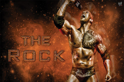 

the-rock-superstar-hd-wwe Poster Paper Print(18 inch X 12 inch, Rolled)