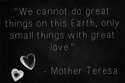 

mother teresa poster Poster Paper Print(18 inch X 12 inch, Rolled)