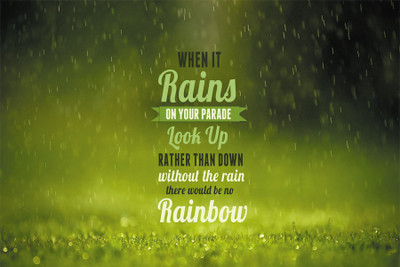 

Rainy-Wallpaper-With-Quotes Poster Paper Print(18 inch X 12 inch, Rolled)