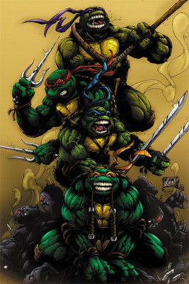 

ninja turtles Poster Paper Print(18 inch X 12 inch, Rolled)