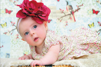 

cute baby gilr poster118 Paper Print(18 inch X 12 inch, Rolled)
