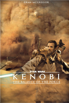 

star_wars__kenobifan_made_poster Poster Paper Print(18 inch X 12 inch, Rolled)
