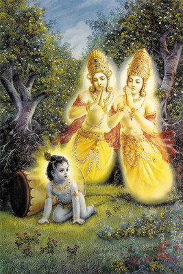 

krsna-art poster. Poster Paper Print(18 inch X 12 inch, Rolled)