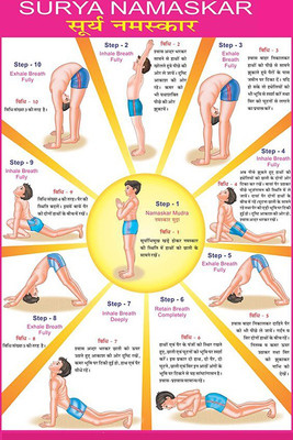 yoga poster in hindi