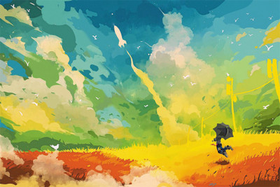 

art painting poster Poster Paper Print(18 inch X 12 inch, Rolled)
