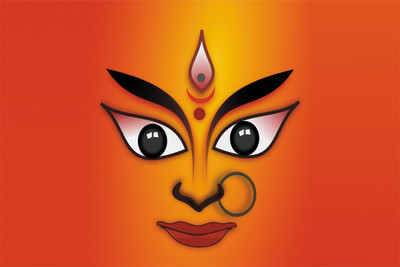 

maa durga poster Poster Paper Print(18 inch X 12 inch, Rolled)