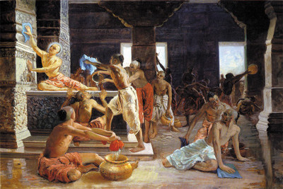 

lord-chaitanya-clean-the-temple-…ndicha Poster Paper Print(18 inch X 12 inch, Rolled)