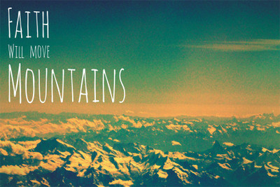 

move mountains.j Poster Paper Print(18 inch X 12 inch, Rolled)