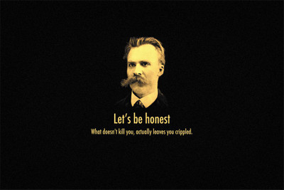 

Lets be honest Poster Paper Print(18 inch X 12 inch, Rolled)