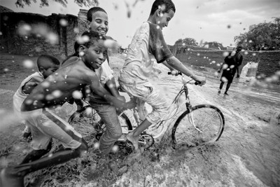 

Six child wate Poster Paper Print(18 inch X 12 inch, Rolled)