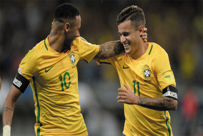

philippe coutinho brazil 2017. Poster Paper Print(18 inch X 12 inch, Rolled)