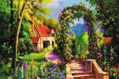 

Beautiful panting poster 14 Poster Paper Print(18 inch X 12 inch, Rolled)