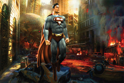 

superman Poster Paper Print(18 inch X 12 inch, Rolled)