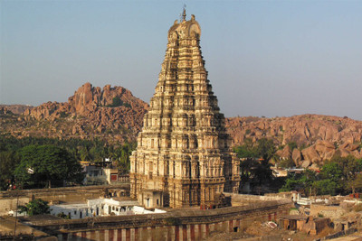 

hampi india poster Poster Paper Print(18 inch X 12 inch, Rolled)