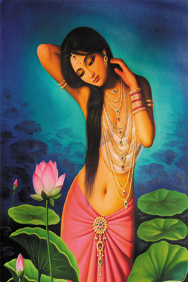 

beauyful lady poster Poster Paper Print(18 inch X 12 inch, Rolled)