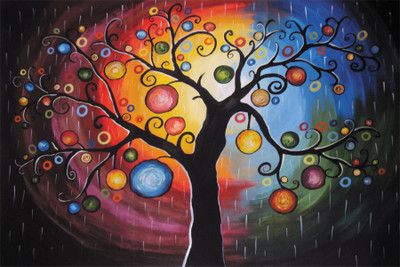 Rain Tree Poster Paper Print(18 inch X 12 inch, Rolled)