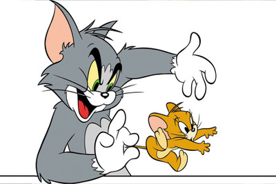 tom-and-jerry-funny POSTER Paper Print(18 inch X 12 inch, Rolled)