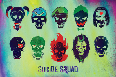 

Suicide_Squad_All_Characters_W…poster.j Poster Paper Print(18 inch X 12 inch, Rolled)