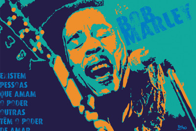 

bob marley poster34 Poster Paper Print(18 inch X 12 inch, Rolled)