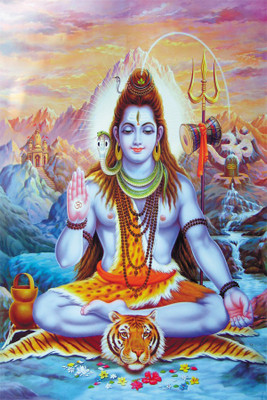 

Lordshiva-BalMukund-Swami poste Poster Paper Print(18 inch X 12 inch, Rolled)