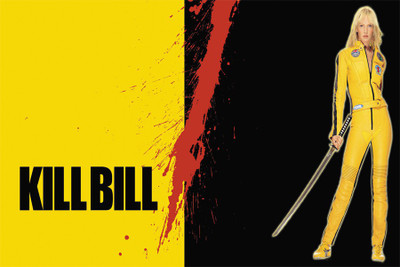

kill-bill-action-crime-martial-arts poster Poster Paper Print(18 inch X 12 inch, Rolled)