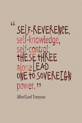 

Self-reverence-self-knowledge-se…ontrol Poster Paper Print(18 inch X 12 inch, Rolled)