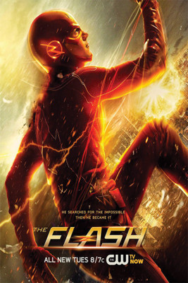 

The_Flash_poster. Poster Paper Print(18 inch X 12 inch, Rolled)