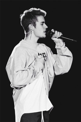 JASTIN BIBER2 Paper Print(18 inch X 12 inch, Rolled)
