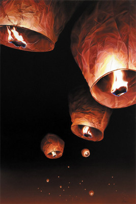 

lantern poster Poster Paper Print(18 inch X 12 inch, Rolled)