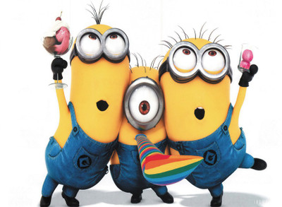 minion banana Poster Paper Print(18 inch X 12 inch, Rolled)