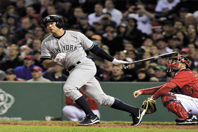 

alex rodriguez home run Poster Paper Print(18 inch X 12 inch, Rolled)