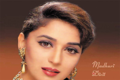 

madhuri dixit poster6 Paper Print(18 inch X 12 inch, Rolled)